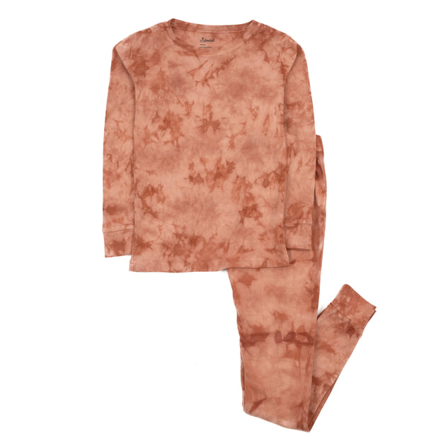 Leveret Kids Two Piece Cotton Pajamas Tie Dye Multi US 12 4
