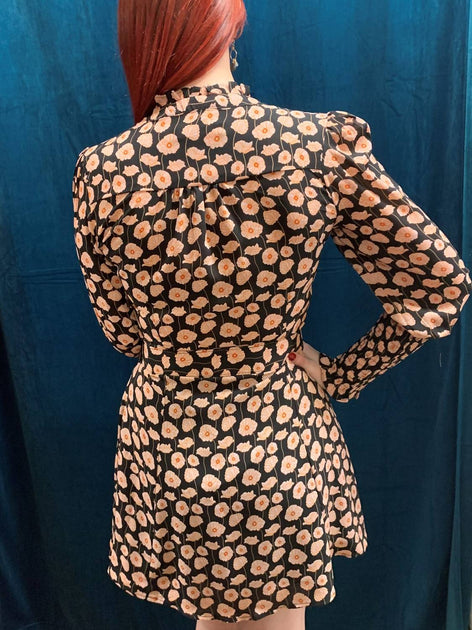 bishop + young In Bloom Dress Black Small 3