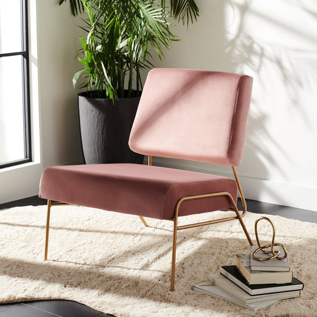 Safavieh Romilly Accent Chair Dusty Rose 2