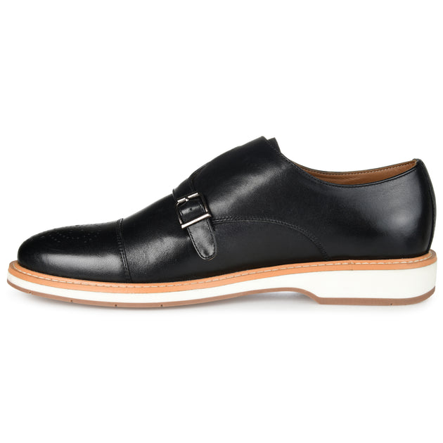 Thomas & Vine Ransom Monk Strap Dress Shoe Brown US 8 3