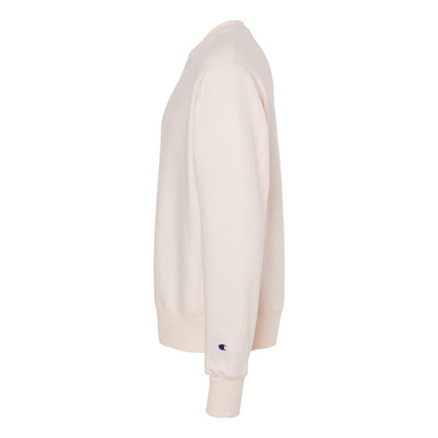Champion Reverse Weave Crewneck Sweatshirt Beige Medium 4