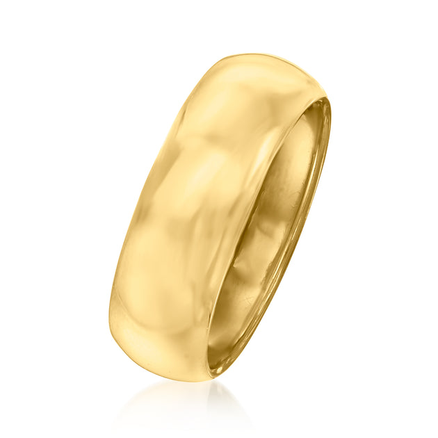 Ross-Simons Italian Dome Ring Yellow Gold US 9 4