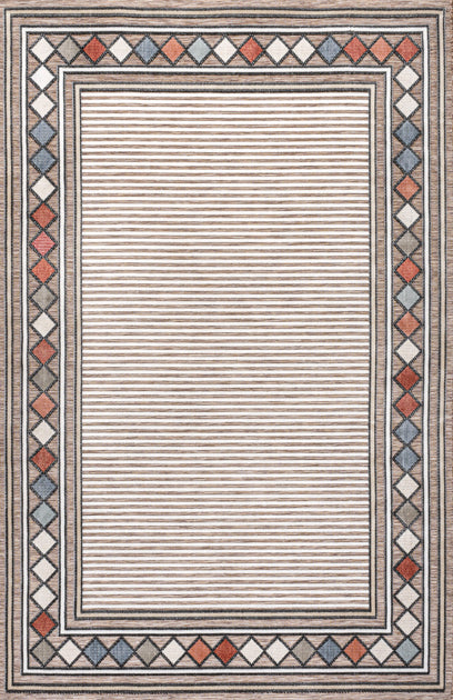 Jonathan Y Sebastian Area Rug Brown/Ivory 3