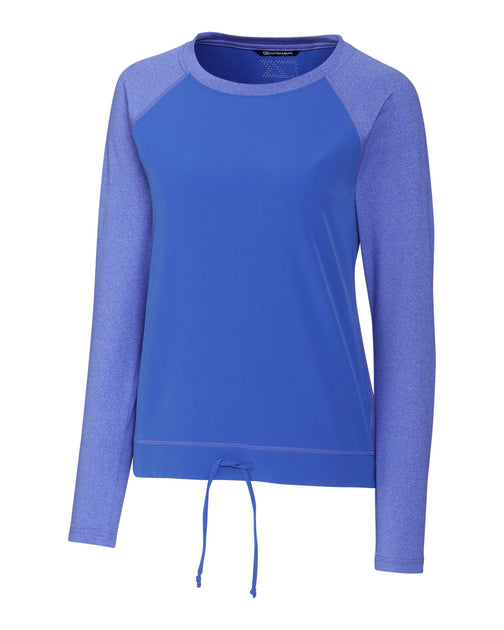 Cutter & Buck Response Lightweight Hybrid Pullover Coupe-vent Femme - Vert (Small) 2