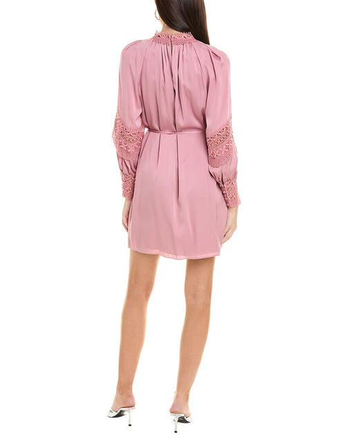 Ungaro Joy Mini Dress Pink Large 3