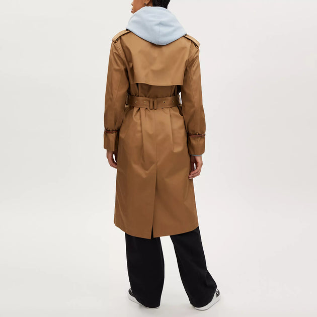 COACH★Relaxed Trench Coach Outlet Relaxed Double Breasted Trench | ShopSimon