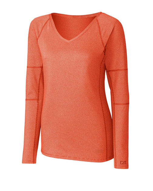 Cutter & Buck Ladies Victory V Neck Shirt Multi Medium 4