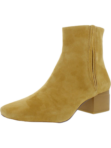 Franco Sarto Waxtona Womens Zipper Square Toe Ankle Boots ShopSimon