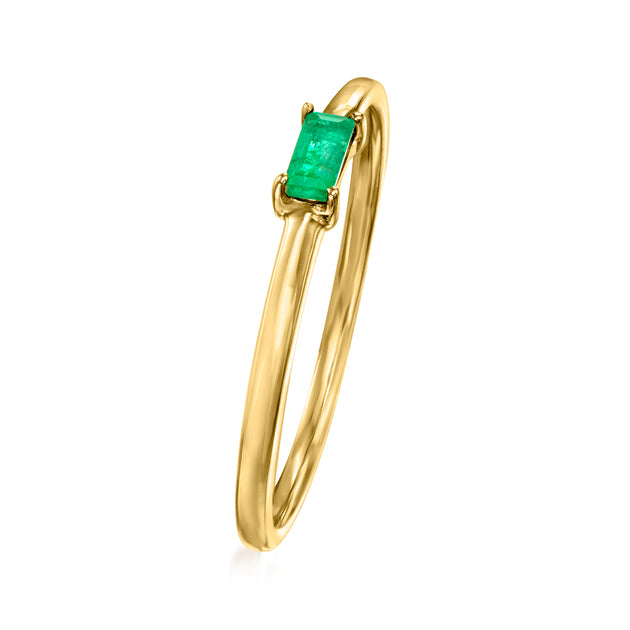 Ross-Simons RS Pure Emerald Ring Green US 7 4