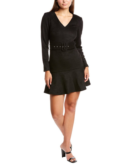 Honey & Beau Wild Zebra Dress Black US 6 2