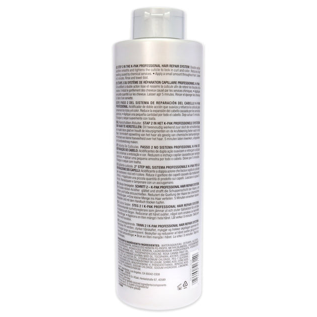 Joico K-Pak Cuticle Sealer pH Neutralizer Silver Large 3