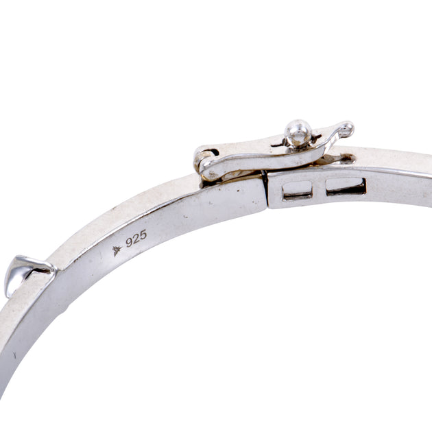 Stephen Webster Superstud Bangle Silver Black Multi 4
