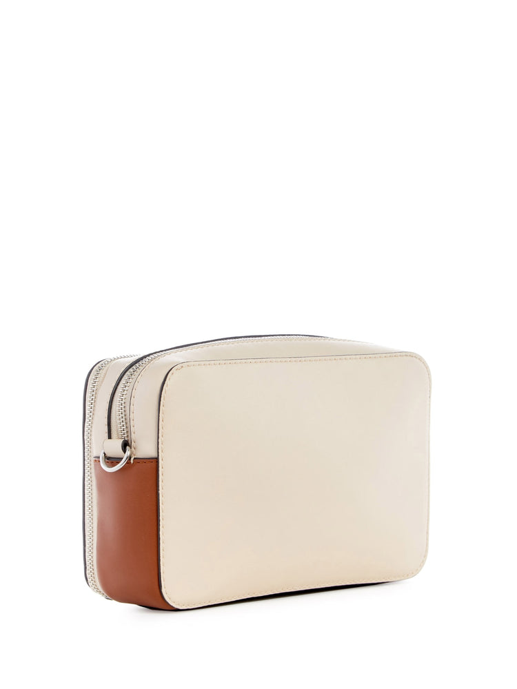 Guess Factory Marfa Mini Double Zip Crossbody | ShopSimon