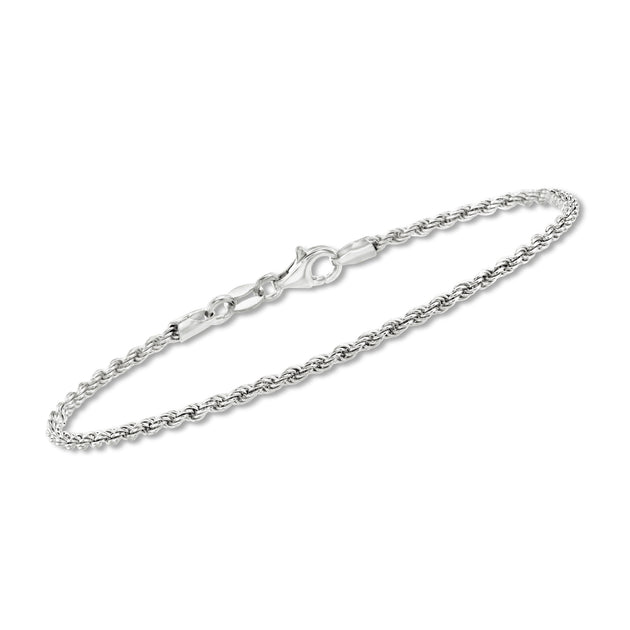 Ross-Simons Sterling Silver Chain Bracelet Set Silver 4