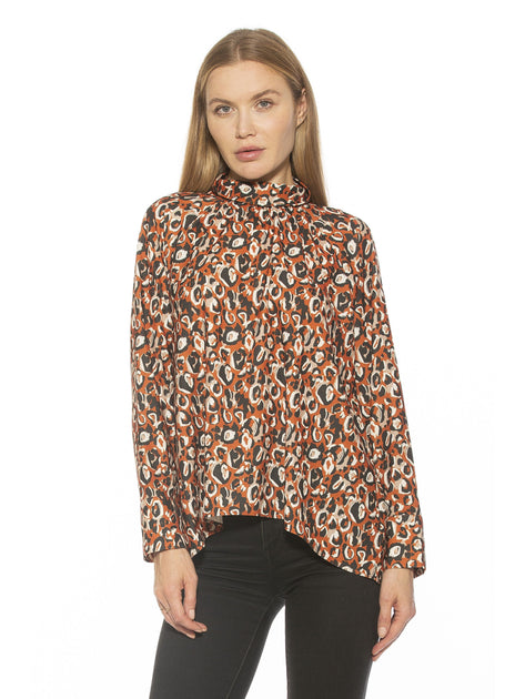 Alexia Admor Danielle Bluse Gold Medium 2