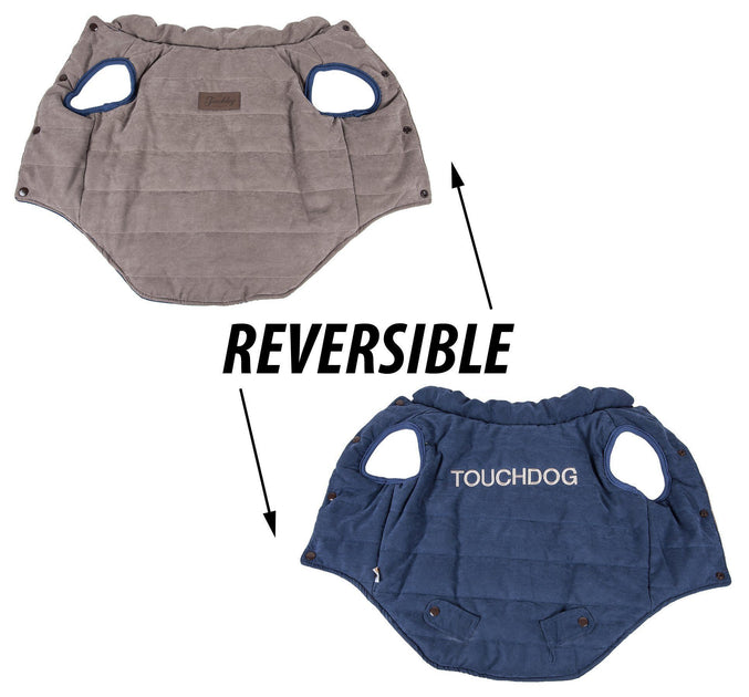 Touchdog Waggin Swag Dog Coat Multi Small 3