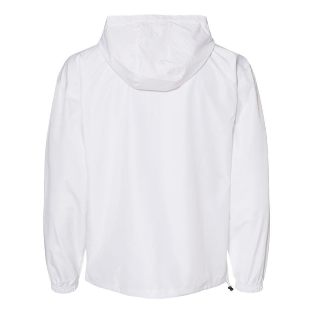 Champion Packable Quarter-Zip Jacket White Medium 3