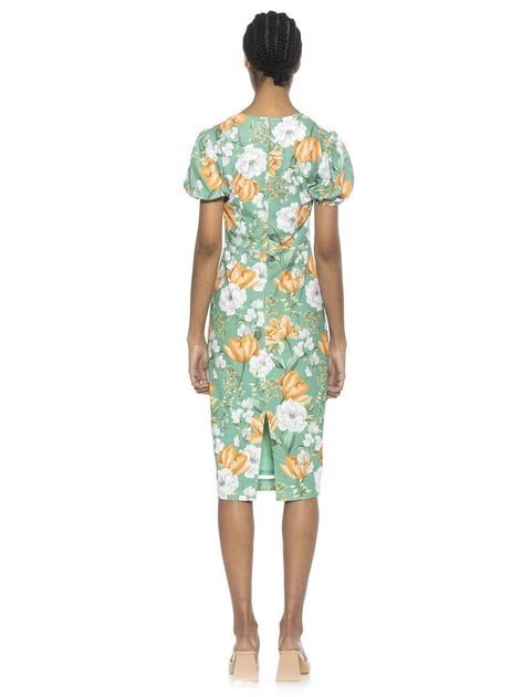 Alexia Admor Micaela Sheath Dress Multi Medium 5