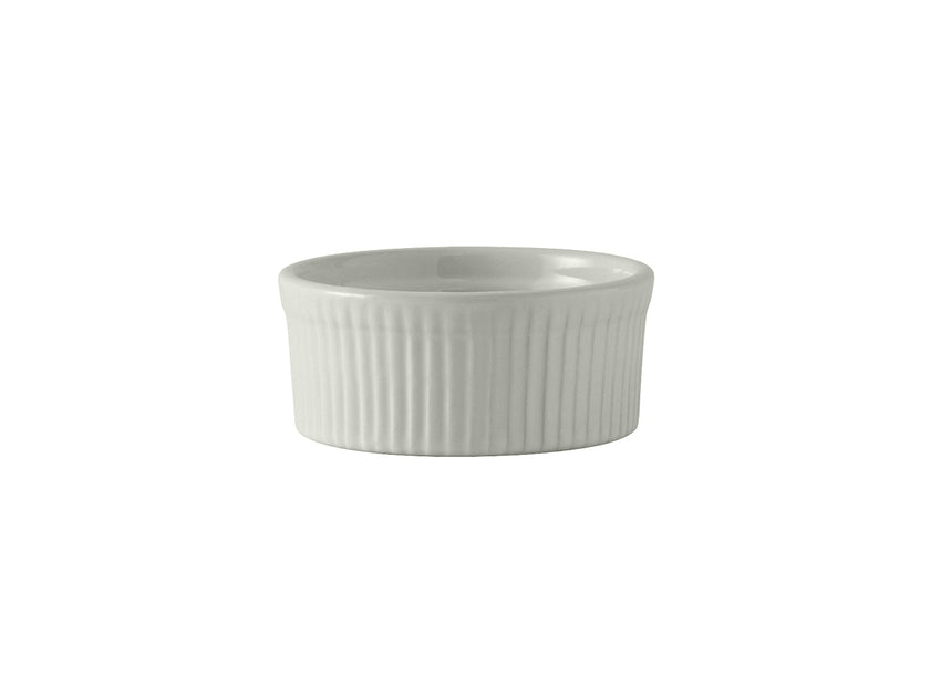 Tuxton Home Accessories Souffle Fluted White 10oz 12 Pieces 4