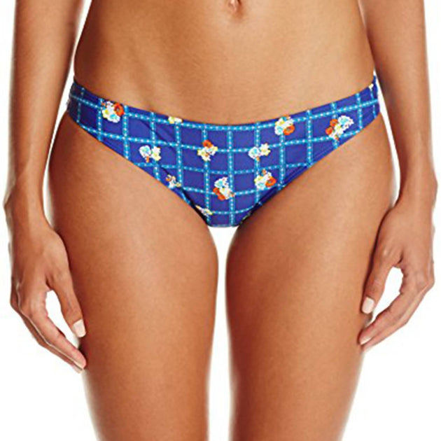 MINKPINK Break Free Bikini Brief Blue Small 2