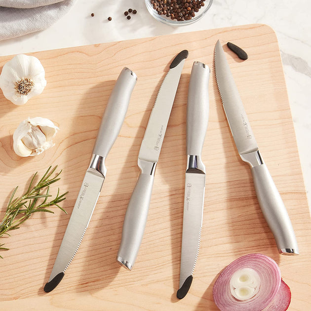 Henckels Modernist 4-Piece Steak Knife Set Silver 3