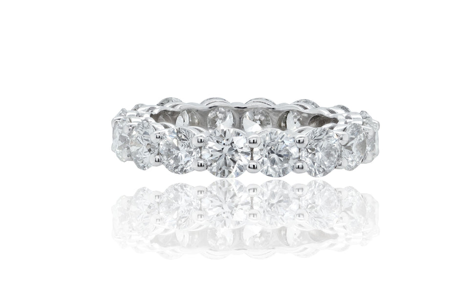 Diana M. Eternity Band White Gold US 6 2