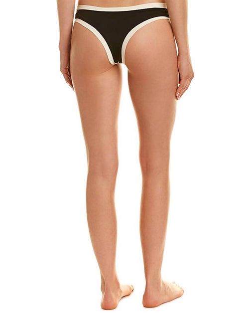 L Space Domino Hipster Bikini Bottom Black XS 3