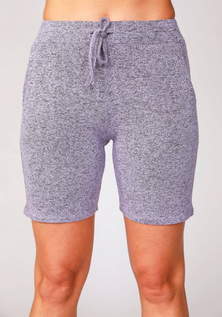 french kyss Melange Shorts Purple Medium 2