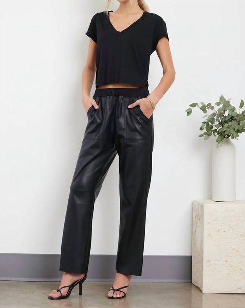 LAmade Suri Deep V Tee Noir XSmall 4