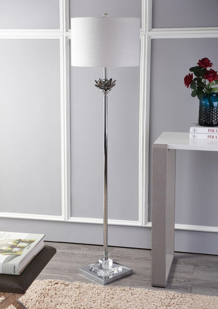 Jonathan Y Amelia Lotus 150 cm Kristall / Metall LED Stehlampe 4