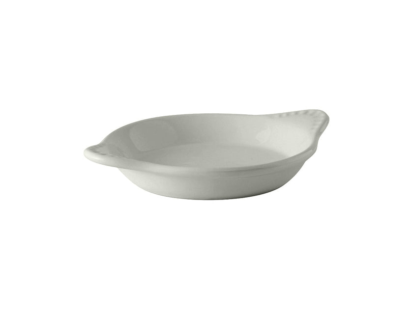 Tuxton Home Accessories Round Shirred Egg Dish White 15oz 3
