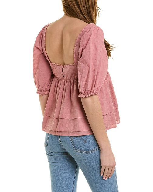 Auguste Joan Blouse Pink Small 3