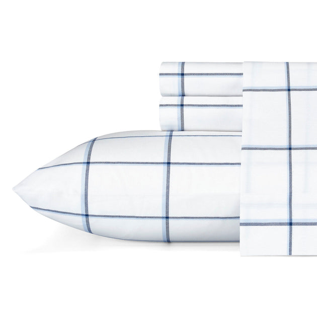 Nautica Plot Cotton Sheet Set Blue 2