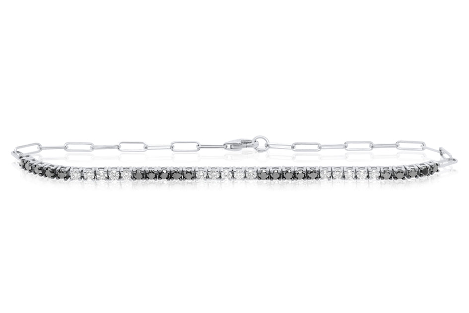 Diana M. Diamond Bracelet White Gold 2