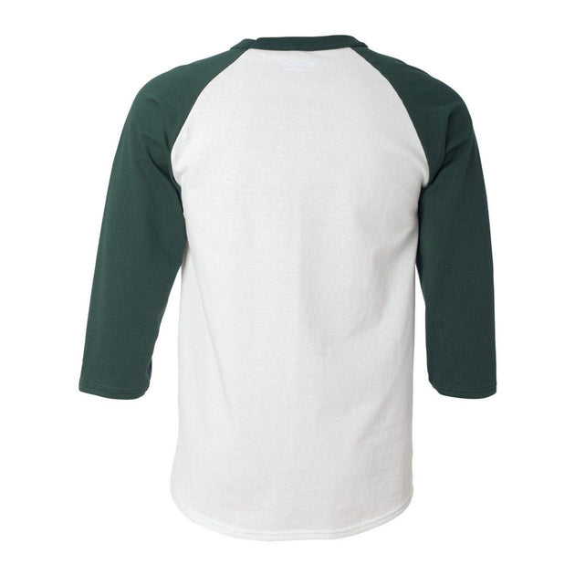  Champion Three-Quarter Raglan Sleeve Baseball T-Shirt Multi Small 3