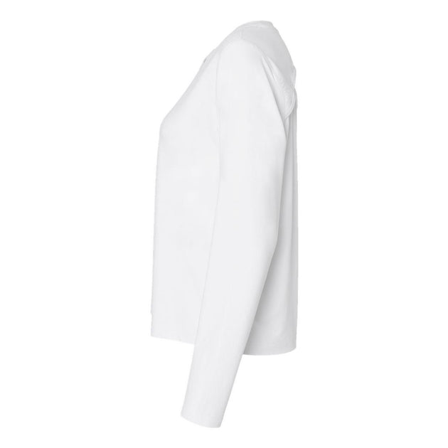 Champion Sport Soft Touch Long Sleeve T-Shirt White Small 4