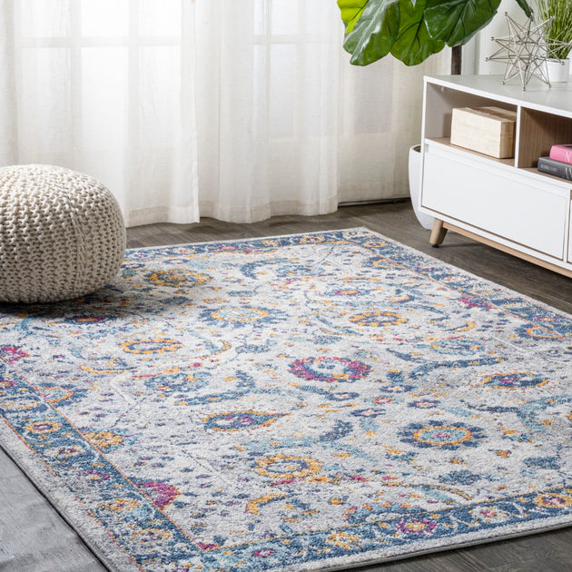 Jonathan Y Izil Modern Persian Area Rug Gray 2