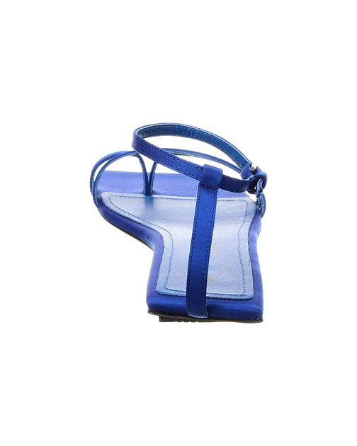 The Attico Isla Satin Sandal Blue EU 37 4