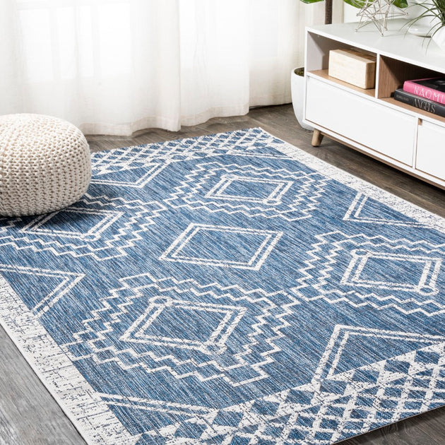 Jonathan Y Marokko Diamond Tribal Medallion Multicolor Area Rug 2