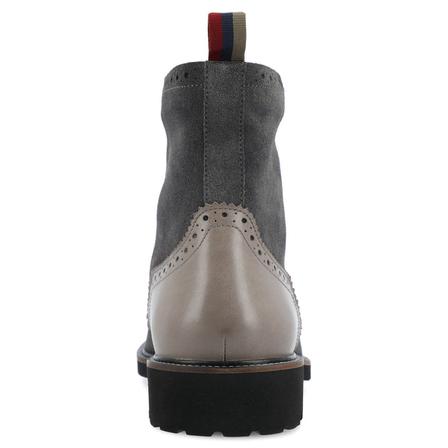 Thomas & Vine Welch Wingtip Ankle Boot Grey US 11 4