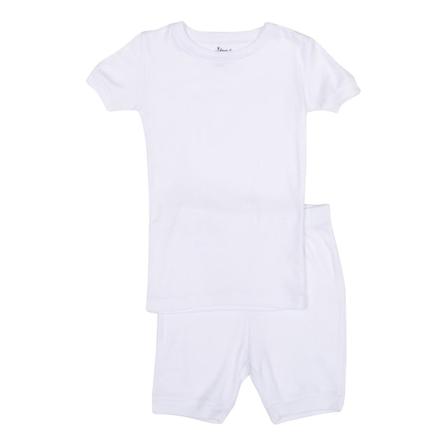 Leveret Kinder Zweiteilige Baumwoll Kurze Pyjamas 3