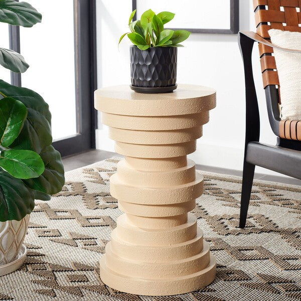 Safavieh Ali Accent Table Cream 2