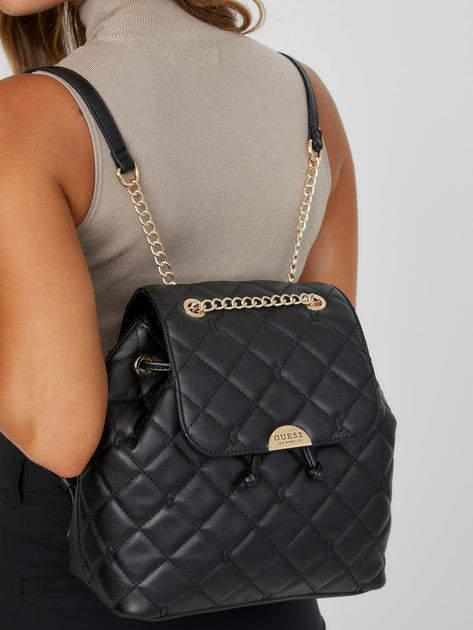 Guess Factory Waterston Quilted Backpack | ShopSimon display picture 2