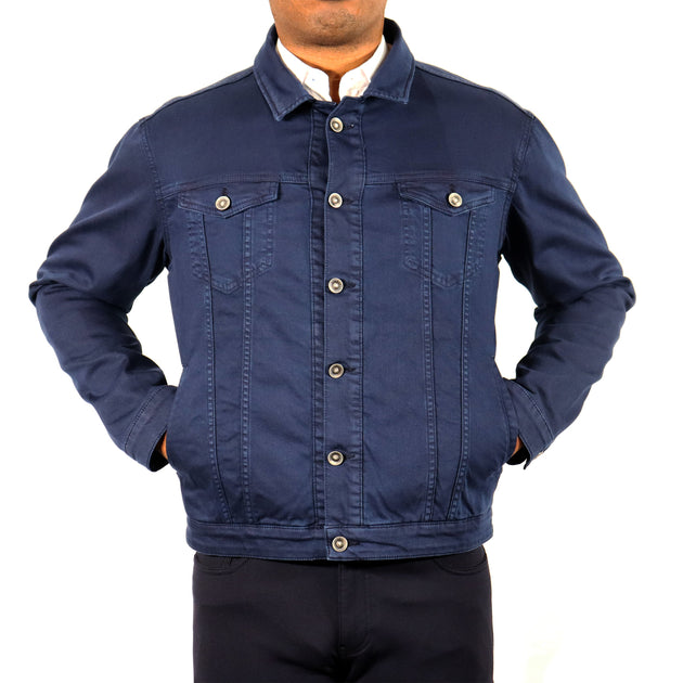 Luchiano Visconti Jean Jacket Navy Medium 3