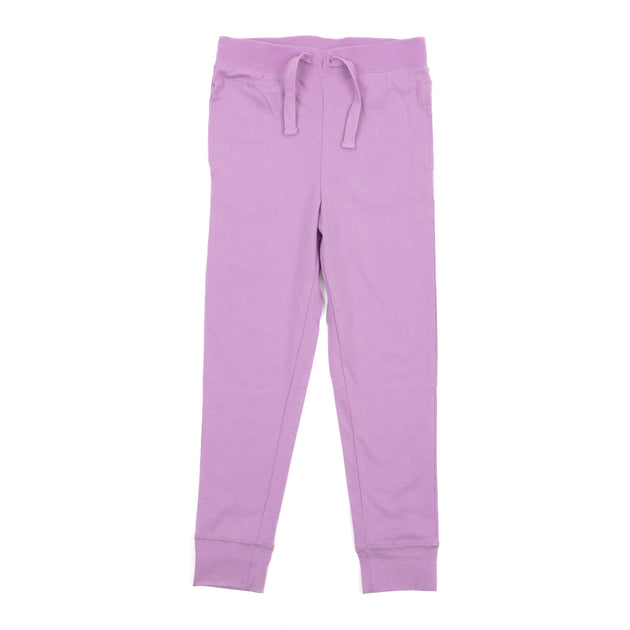 Leveret Kids Drawstring Jogger Pants Red US 14 4