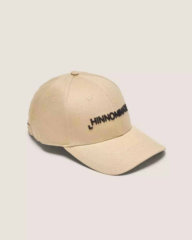 Hinnominate Beige Embroidered Logo Cotton Women\'s Hat Hinnominate Beige Embroidered Logo Cotton Women main image 4