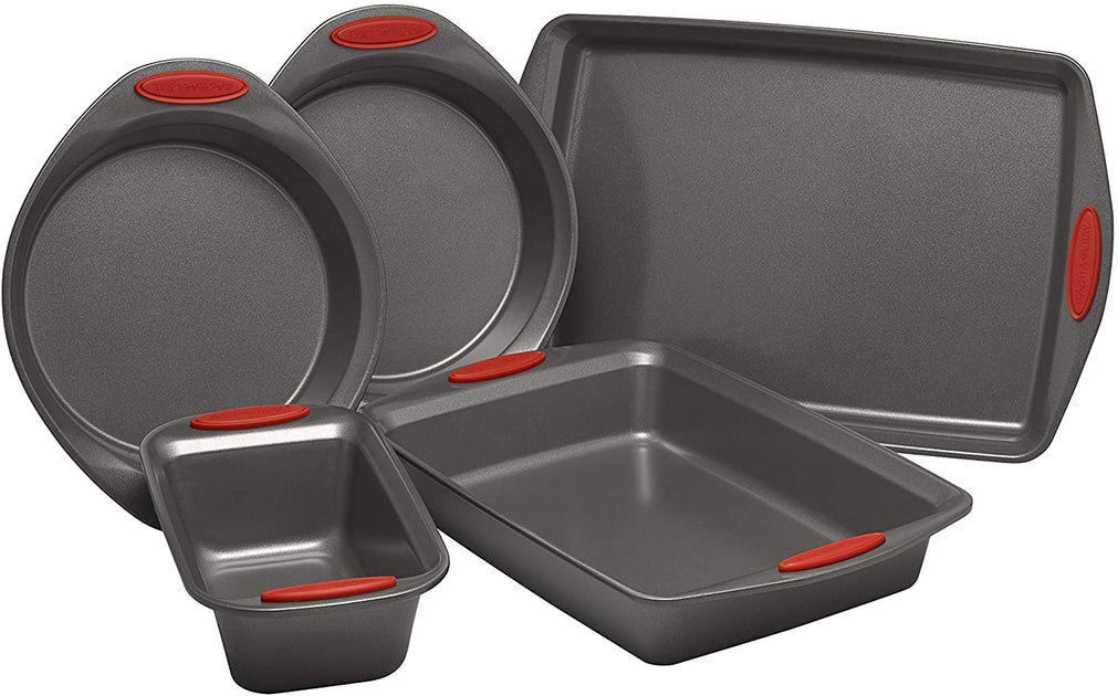Rachael Ray 5 Piece Bakeware Set Gray 2