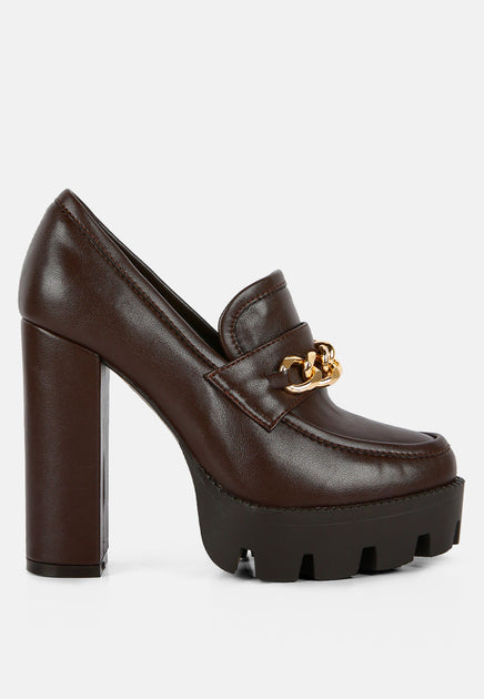London Rag SH3334 Loafers Brown US 6 2