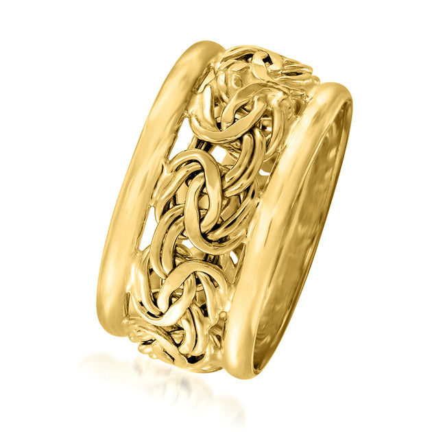 Ross-Simons Byzantine Ring Yellow Gold US 8 4