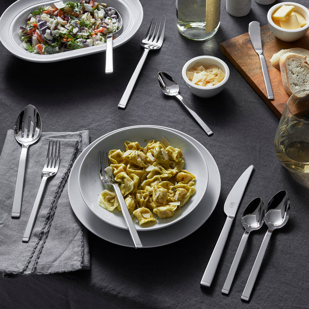 ZWILLING Squared Flatware Set 18/10 Stainless Steel 45-pc Silver 3